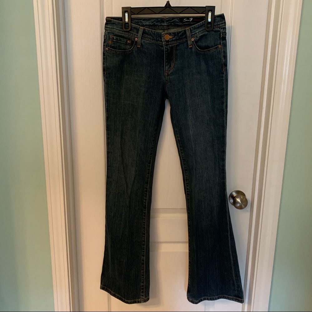 Seven Low Rise Bootcut Jeans